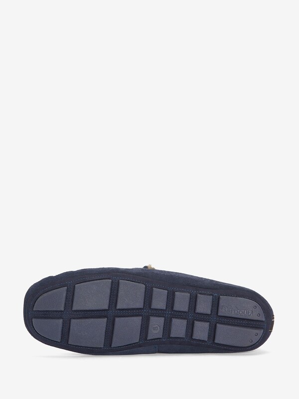Seraphine Barbour® Blue Tartan Monty Moccasin Slippers