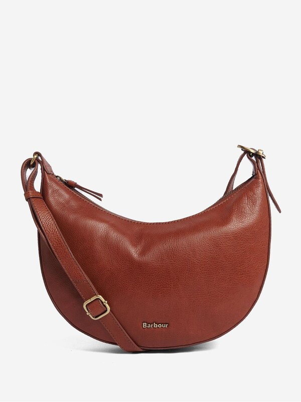 Seraphine Barbour® Brown Laire Leather Sling Shoulder Bag