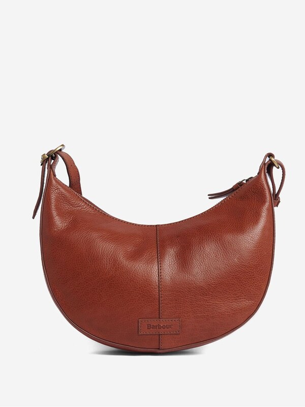 Seraphine Barbour® Brown Laire Leather Sling Shoulder Bag