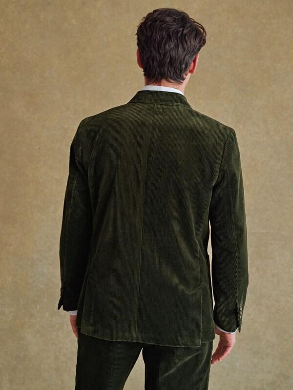 Seraphine Barbour® Green Corduroy Slim Fit Suit Jacket