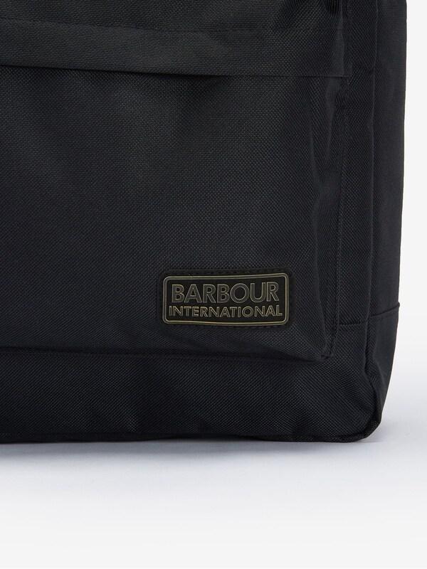 Seraphine Barbour® International Black Knockhill Backpack