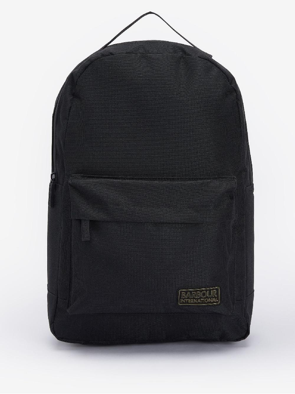 seraphine Barbour® International Black Knockhill Backpack