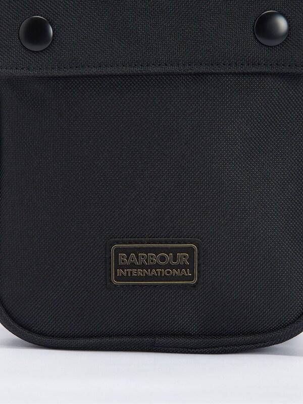 Seraphine Barbour® International Black Knockhill Crossbody Bag