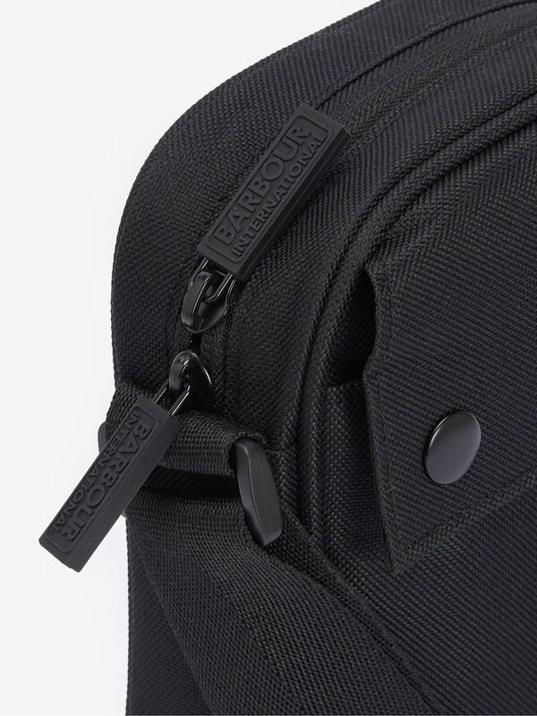 Seraphine Barbour® International Black Knockhill Crossbody Bag