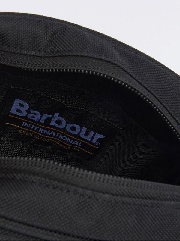 Seraphine Barbour® International Black Knockhill Crossbody Bag