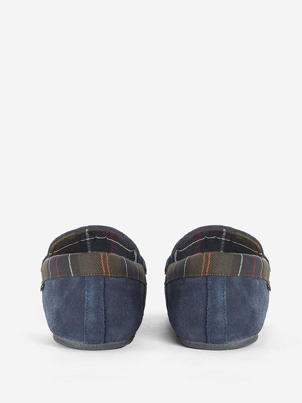 Seraphine Barbour® Navy Porterfield Moccasin Slippers