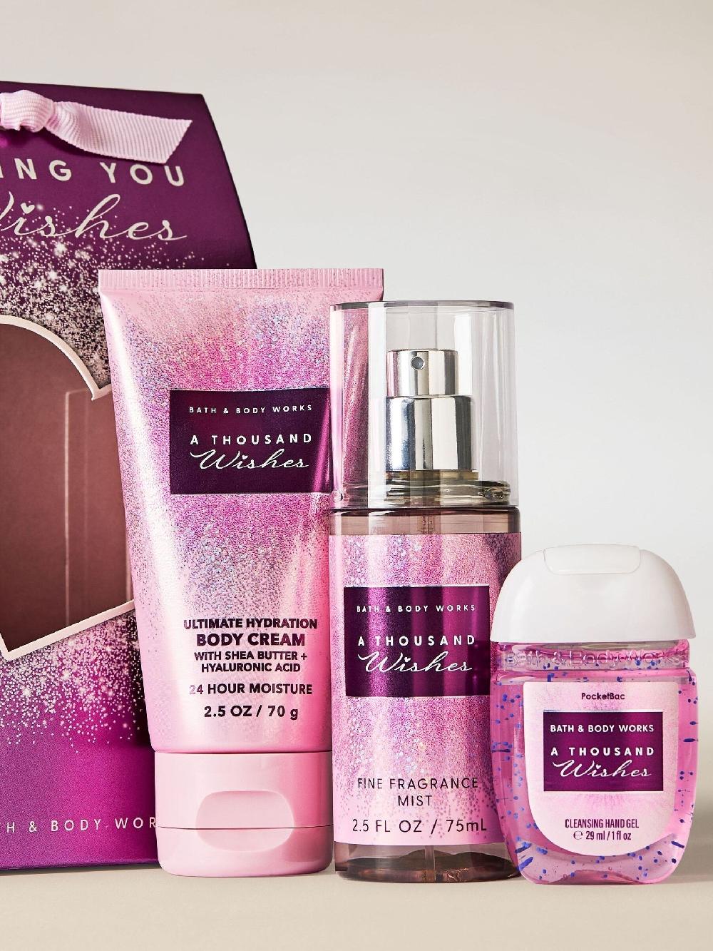 seraphine Bath & Body Works A Thousand Wishes Gift Set (Worth £24)