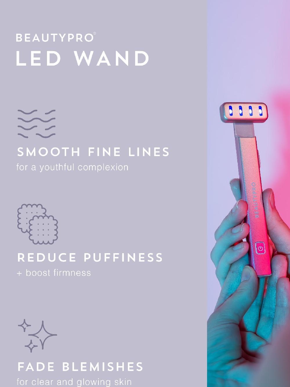 seraphine BeautyPro LED Wand 5-in-1 AntiAgeing Device
