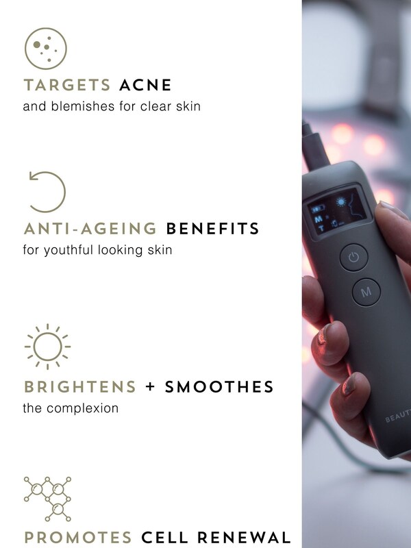 Seraphine BeautyPro PHOTON LED Light Therapy Facial Mask