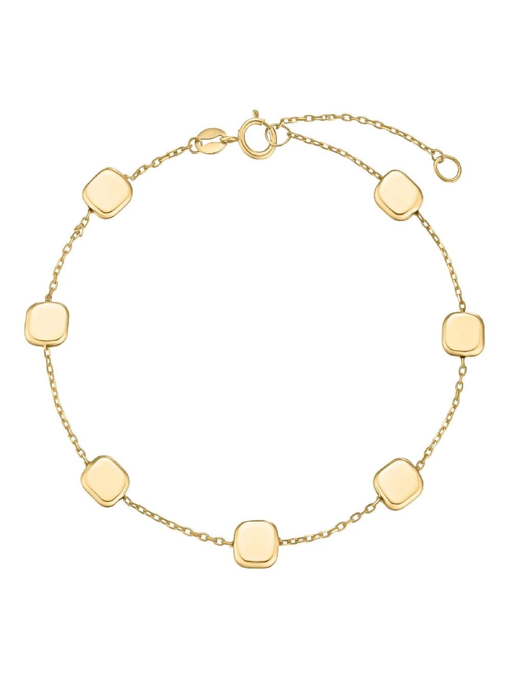 seraphine Beaverbrooks Gold 9ct Yellow Gold Bracelet