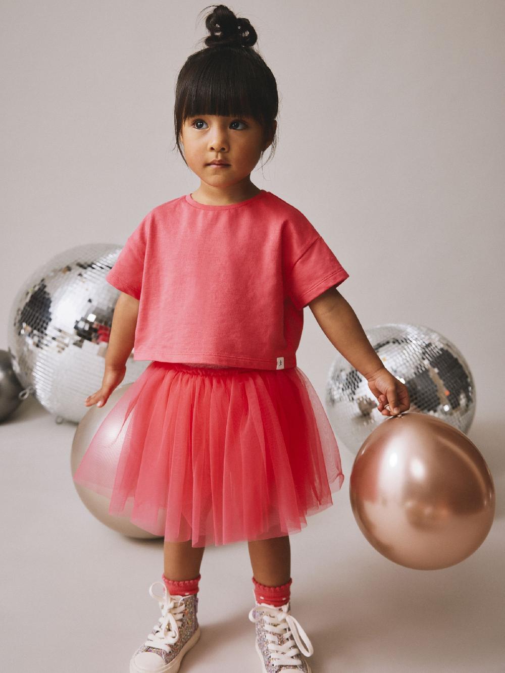 seraphine Berry Pink Top and Tutu Skirt Set (3mths-7yrs)