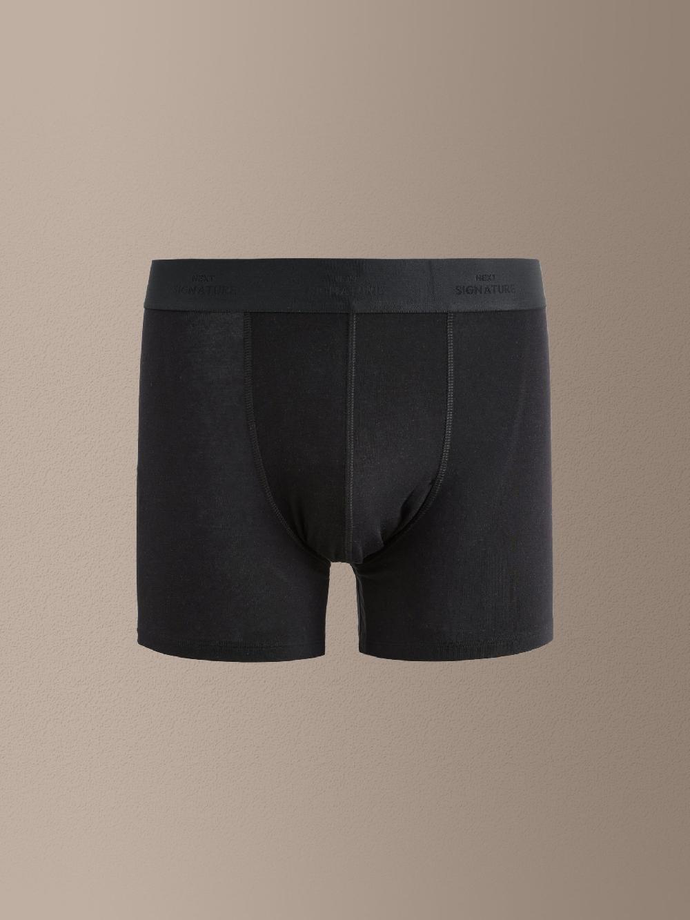 seraphine Black Lyocell Signature Comfort Soft Trunks