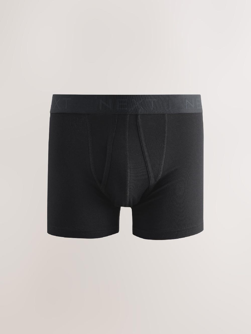 seraphine Black Neutral Waistband A-Front Boxers 10 Pack