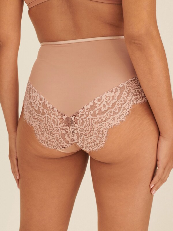 Seraphine Black/Nude Tummy Control Lace Knickers 2 Pack