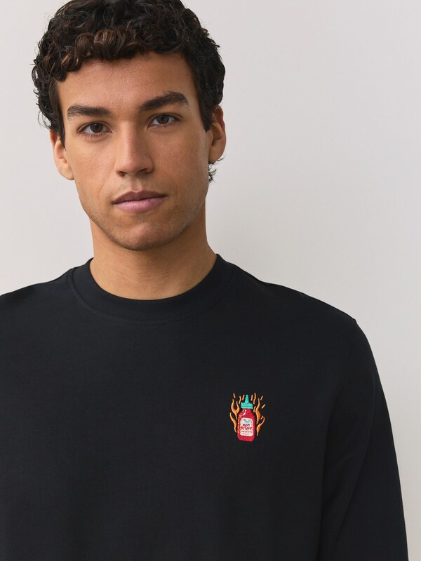 Seraphine Black/Red Valentines Hot Sauce Pyjamas Set