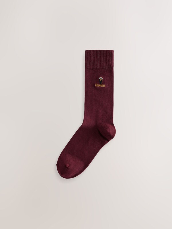 Seraphine Blue/Green/Red Guinness License Embroidered Socks 4 Pack