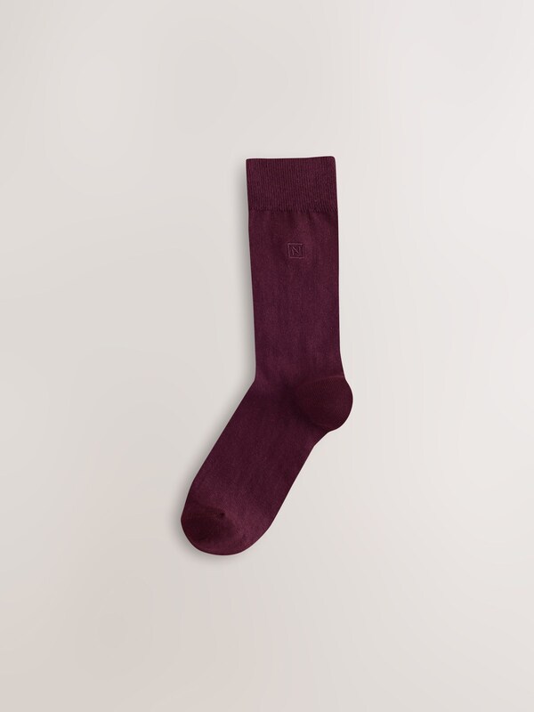 Seraphine Blue/Grey/Green 8 Pack Embroidered Lasting Fresh Socks