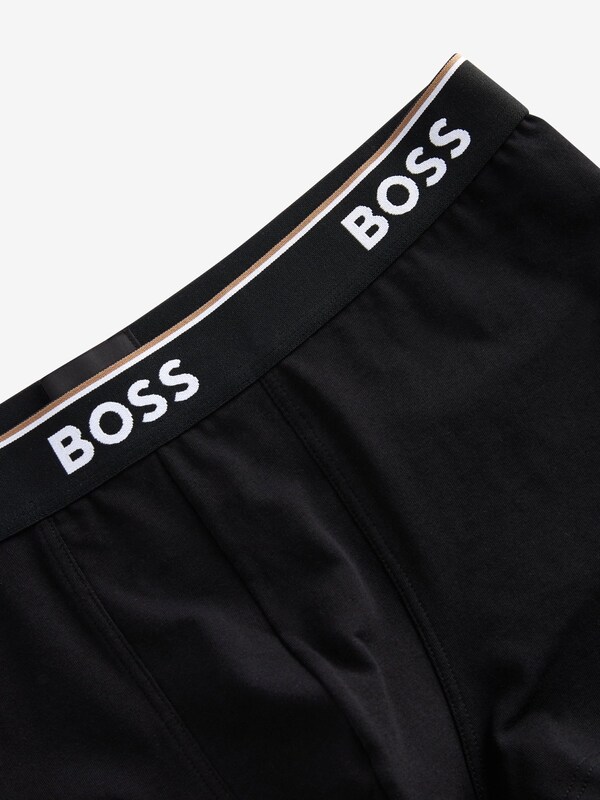 Seraphine BOSS Black Power Stretch Cotton 3 Pack Boxers