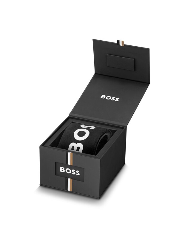 Seraphine BOSS Black Principle Dress Watch With Leather Strap