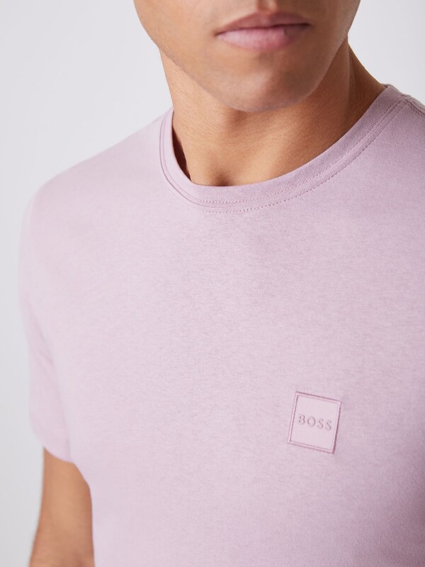 Seraphine BOSS Light Pink Relaxed Fit Tales Logo T-Shirt