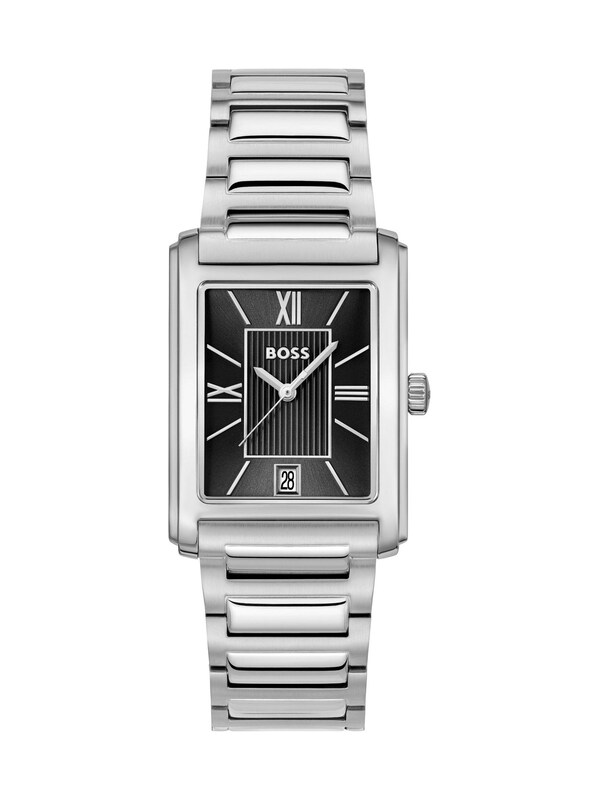 Seraphine BOSS Silver Tone Principle Dress Bracelet Watch