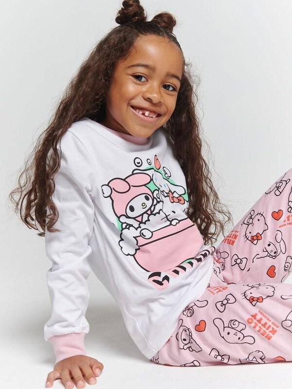 Seraphine Brand Threads Pink Girls Hello Kitty Pyjamas Set