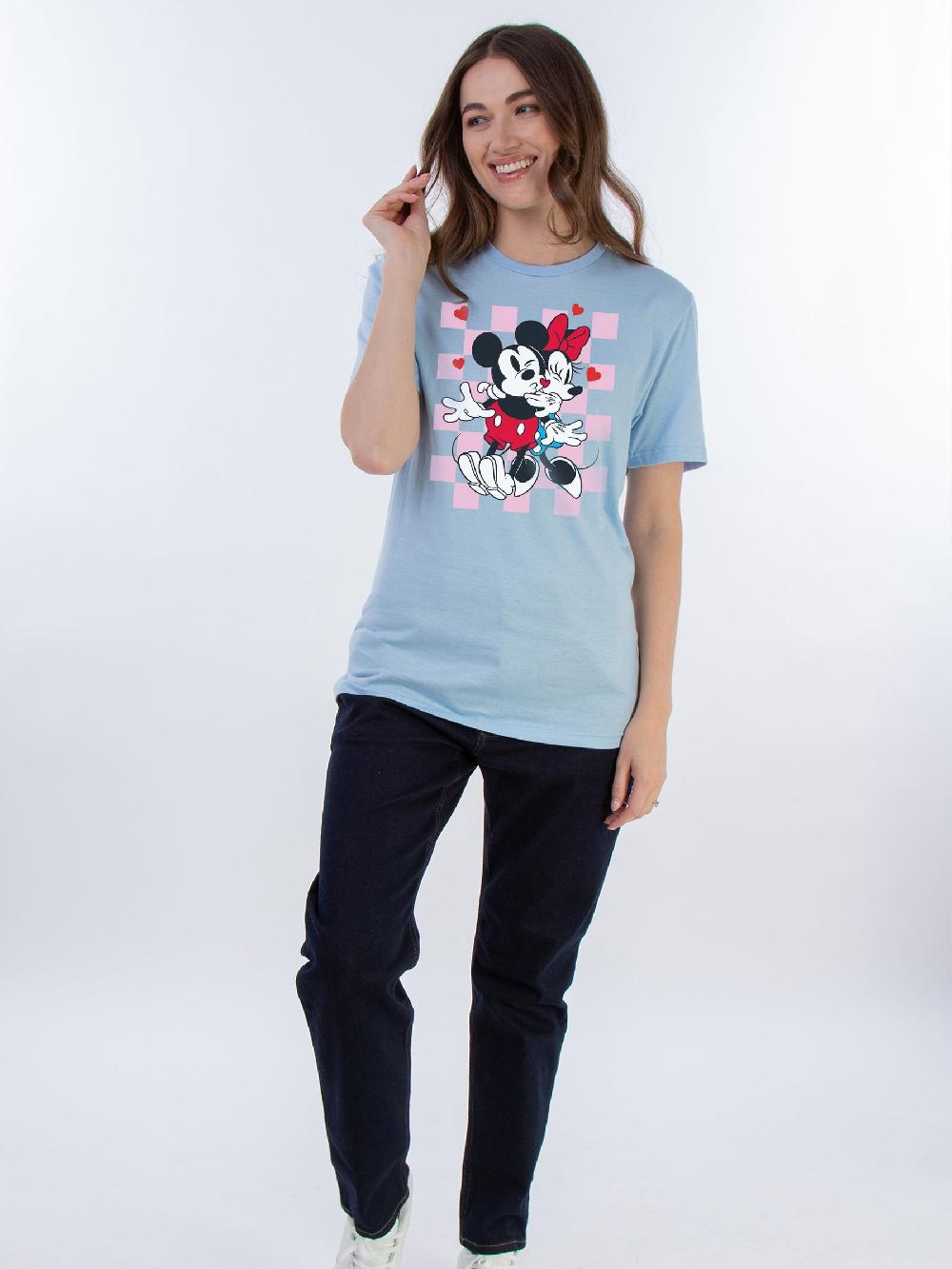 seraphine Brands In Blue Disney Mickey Mouse Hug T-Shirt