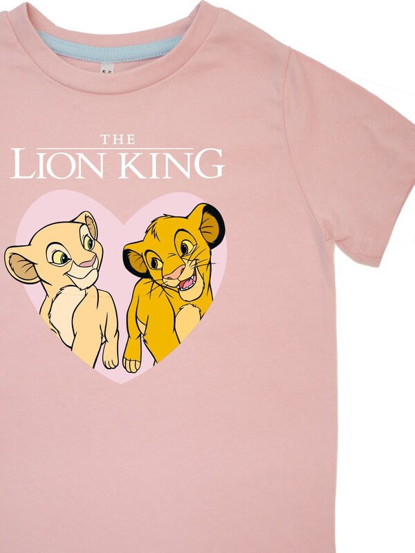 Seraphine Brands In Pink 100% Cotton Disney Lion King Heart Girls Hearts Pyjamas