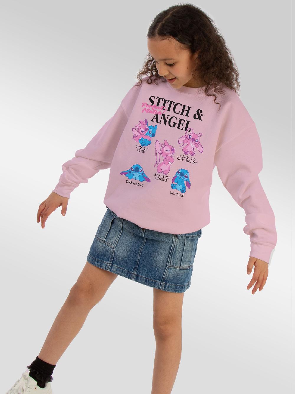 seraphine Brands In Pink Disney Lilo & Stitch Perfect Match Sweat Top