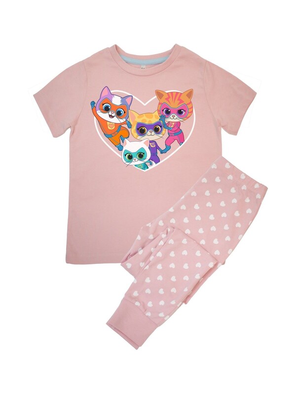 Seraphine Brands In Pink Disney SuperKitties Heart Pyjamas
