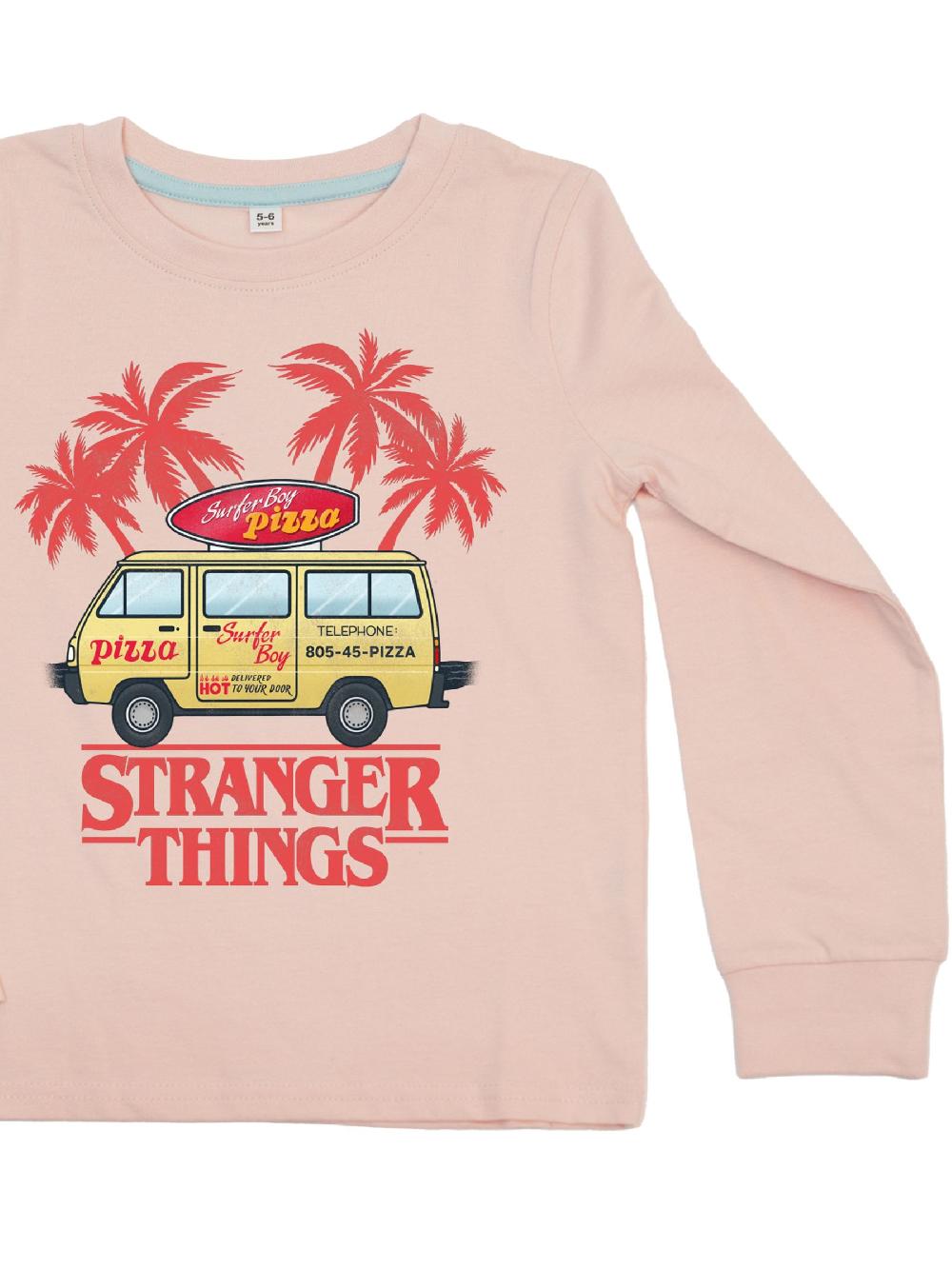 seraphine Brands In Pink Netflix Stranger Things Pizza Van Pyjamas