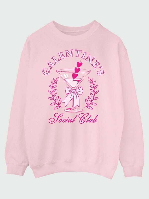 Seraphine Brands In Pink Valentine's Day Galentine's Social Club Sweat Top