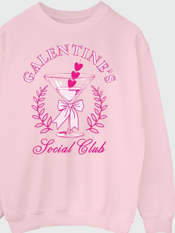 Seraphine Brands In Pink Valentine's Day Galentine's Social Club Sweat Top