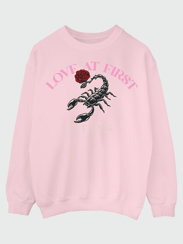 Seraphine Brands In Pink Valentine's Day Scorpion Sting Baby Sweat Top