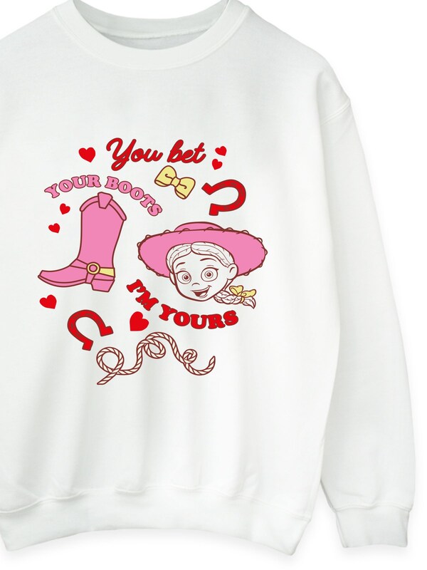 Seraphine Brands In White Disney Toy Story Jessie I Love You Sweatshirt