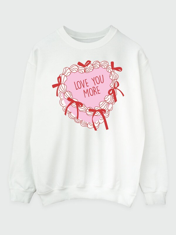Seraphine Brands In White Valentine's Day Cake Love You More Sweat Top