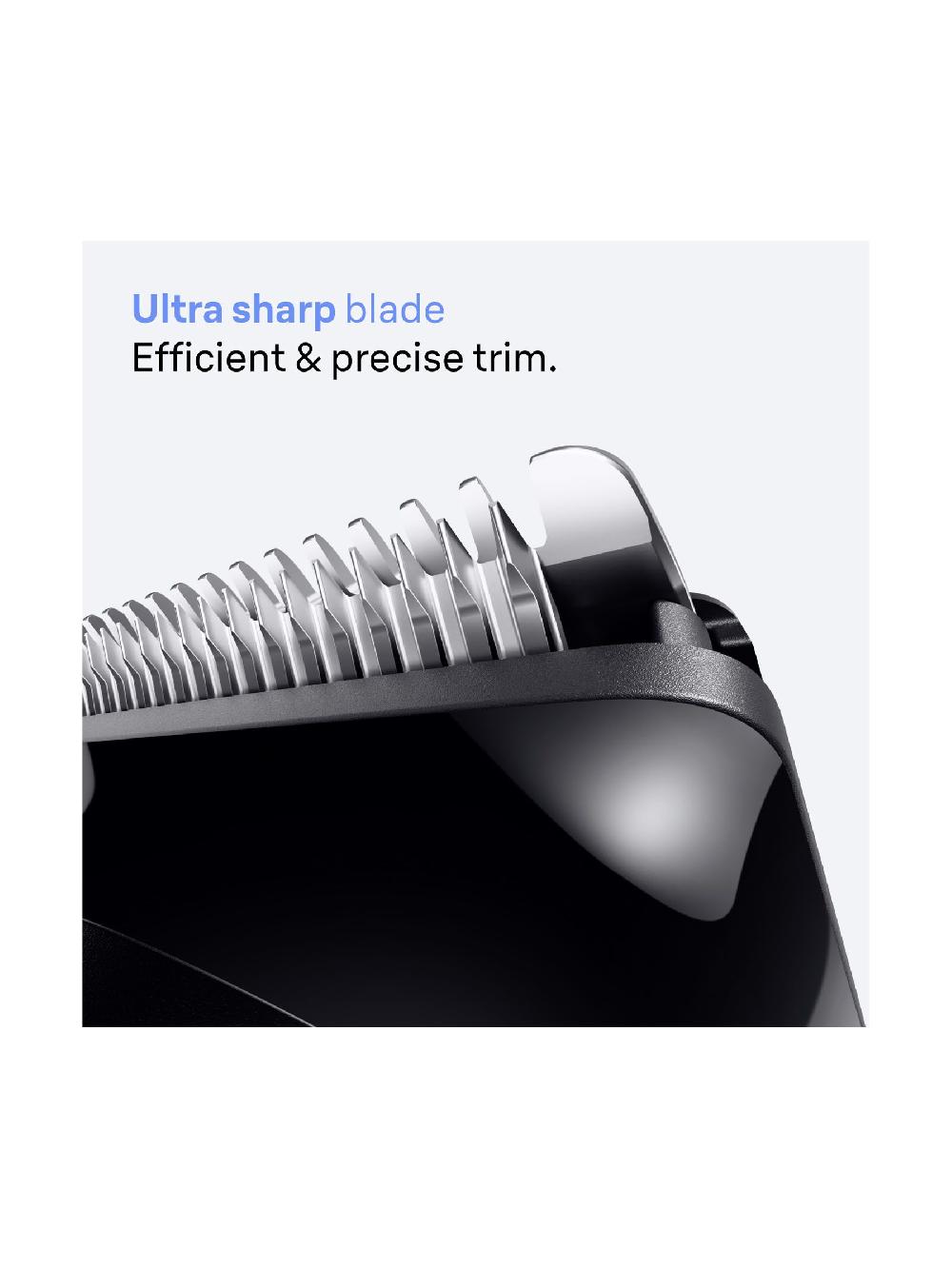 seraphine Braun Beard Trimmer with Series 3 +3 Styling Tools 40 Lengths Sharp Blade BT3520