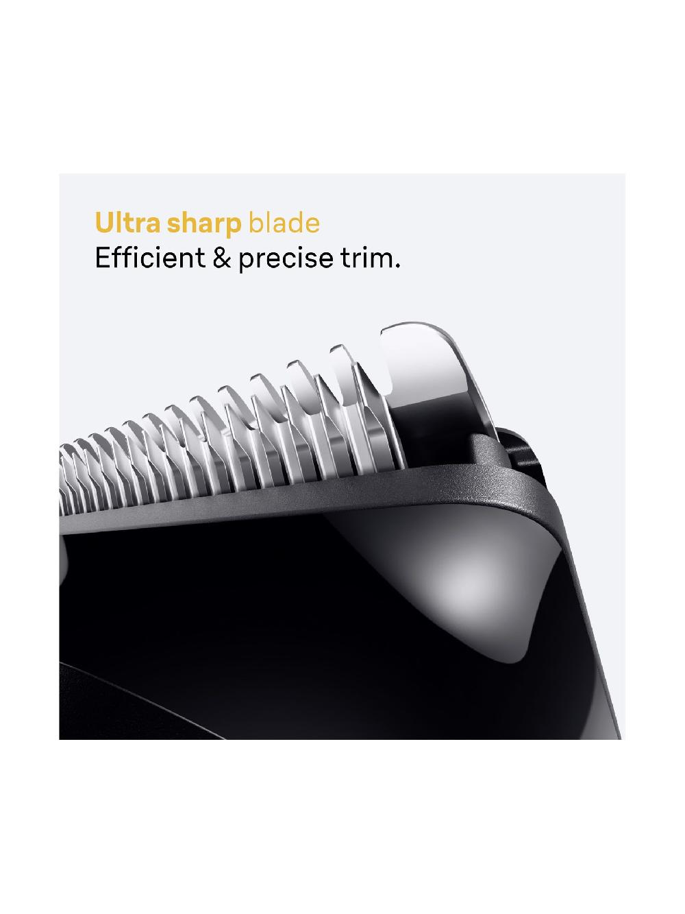 seraphine Braun Beard Trimmer with Series 5 +2 Styling Tools 20 Lengths Sharp Blade BT5500