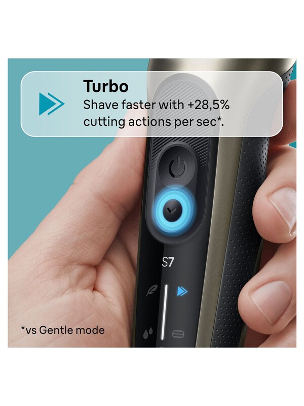 Seraphine Braun Electric Shaver Series 7 With Smart Care Center Easy Click Attachments 72C7650cc
