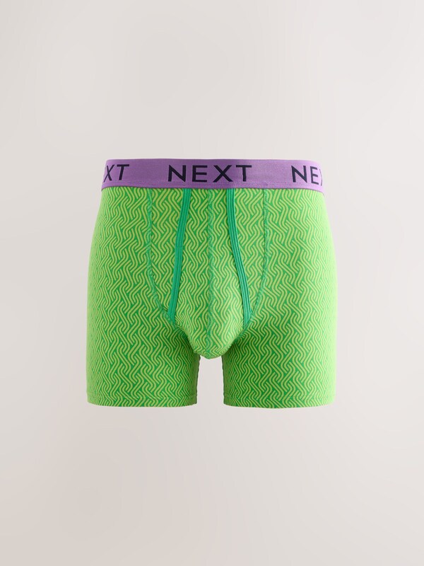 Seraphine Bright Blue/Orange Spot 10 Pack A-Front Boxers