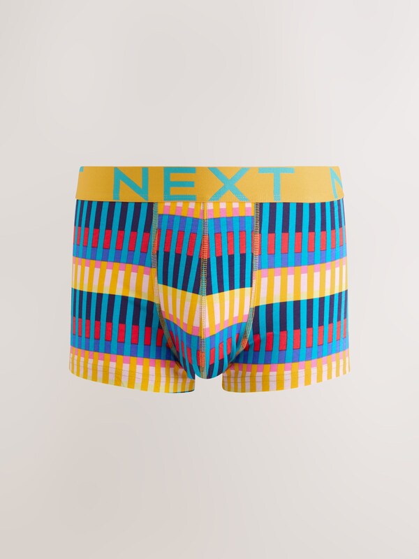 Seraphine Bright Blue/Purple Geo 5 Pack Hipster Boxers 5 Pack