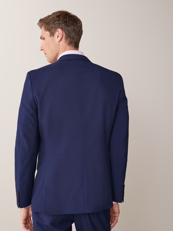 Seraphine Bright Blue Slim Fit Two Button Suit Jacket