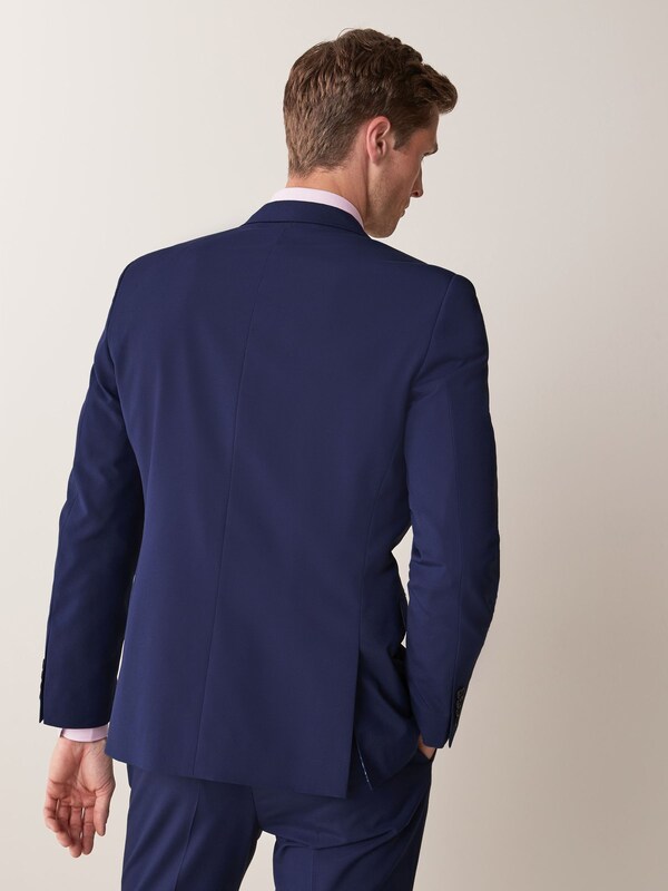 Seraphine Bright Blue Tailored Fit Two Button Suit Jacket
