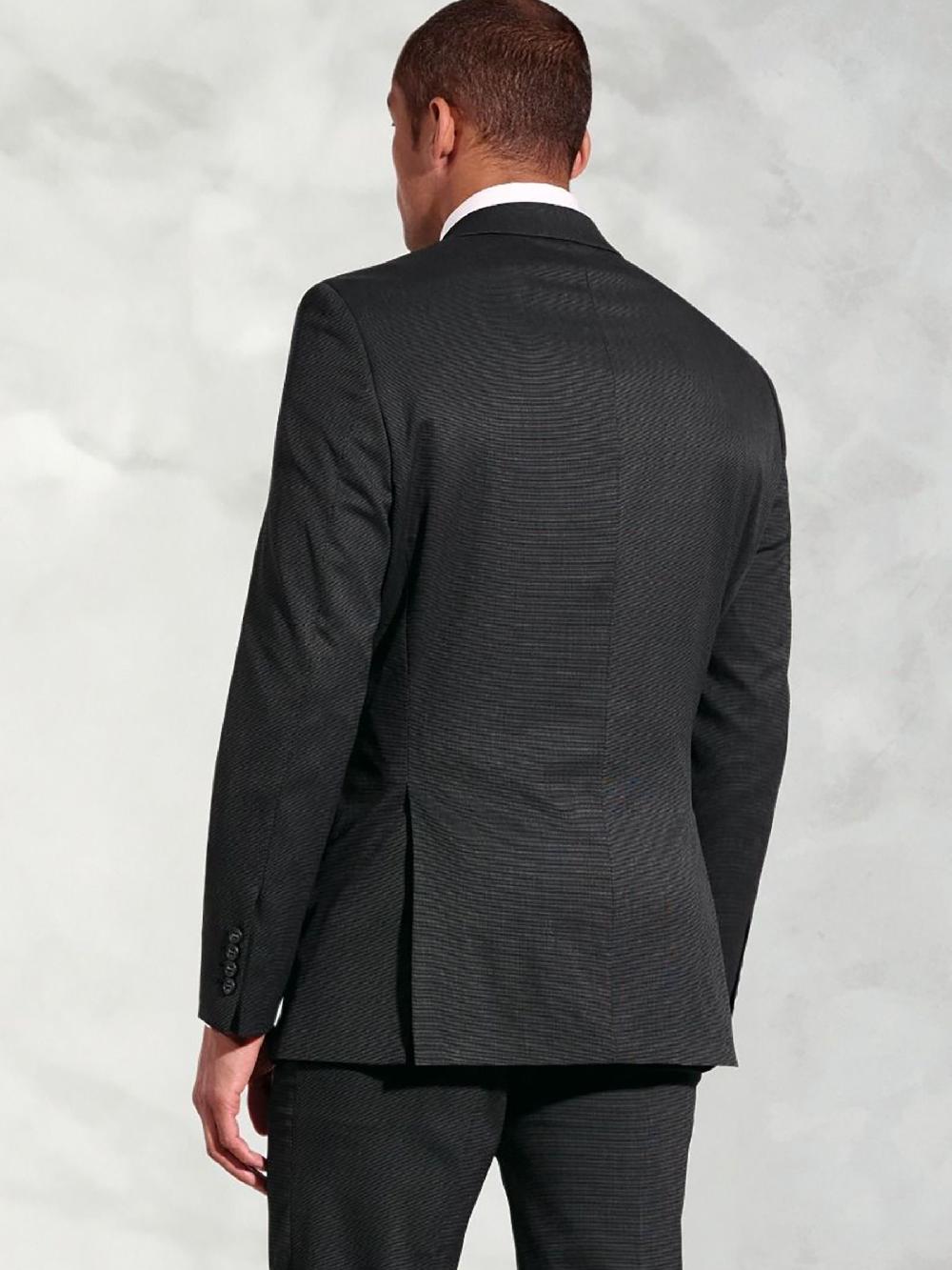 seraphine Brook Taverner Black Dark Plain Suit Jacket