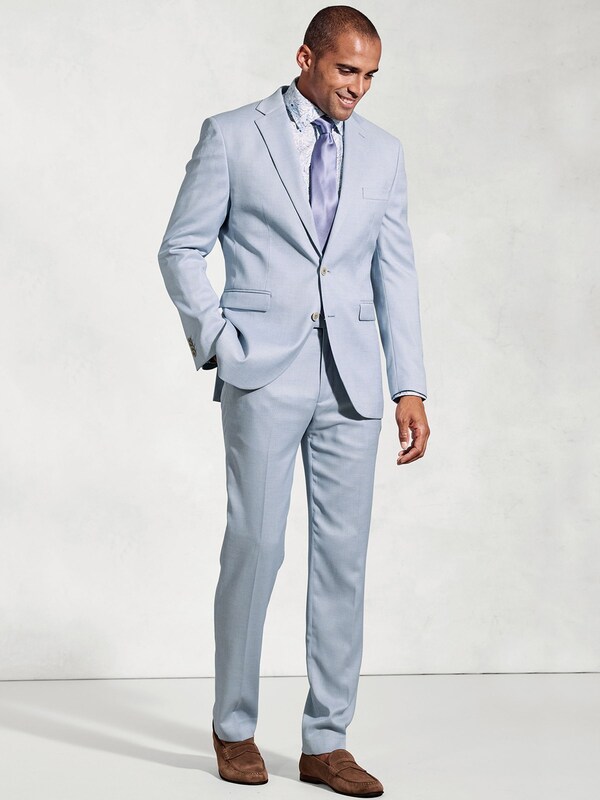 Seraphine Brook Taverner Blue Textured Occasion Suit Jacket