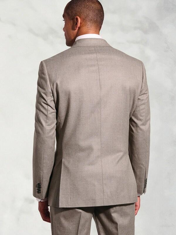 Seraphine Brook Taverner Natural Italian Flannel Suit Jacket