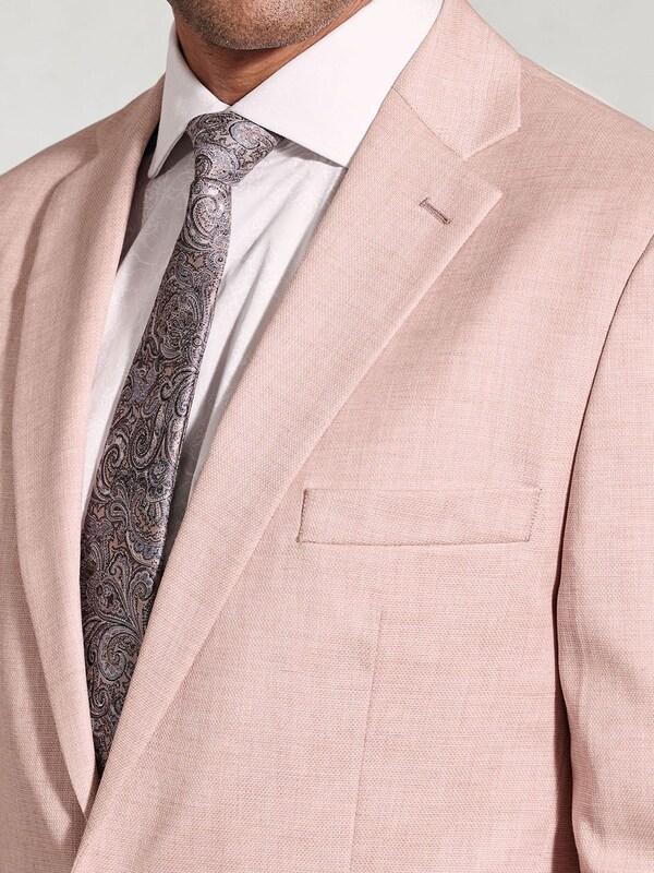 Seraphine Brook Taverner Pink Textured Occasion Suit Jacket