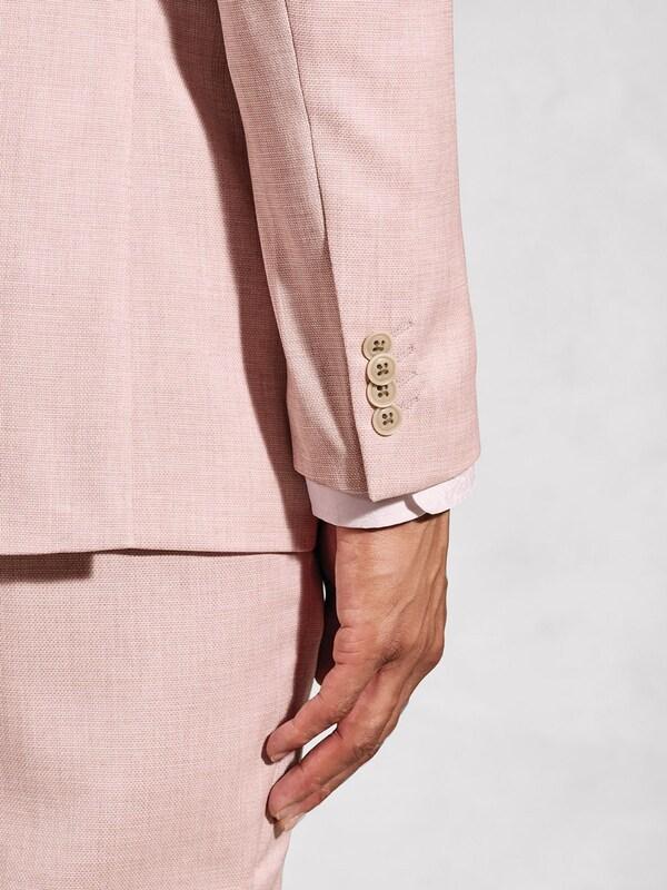 Seraphine Brook Taverner Pink Textured Occasion Suit Jacket