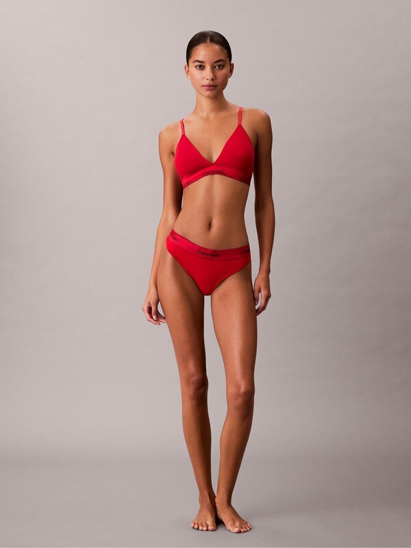 Seraphine Calvin Klein Red Valentine Edit Icon Cotton Modal Thongs