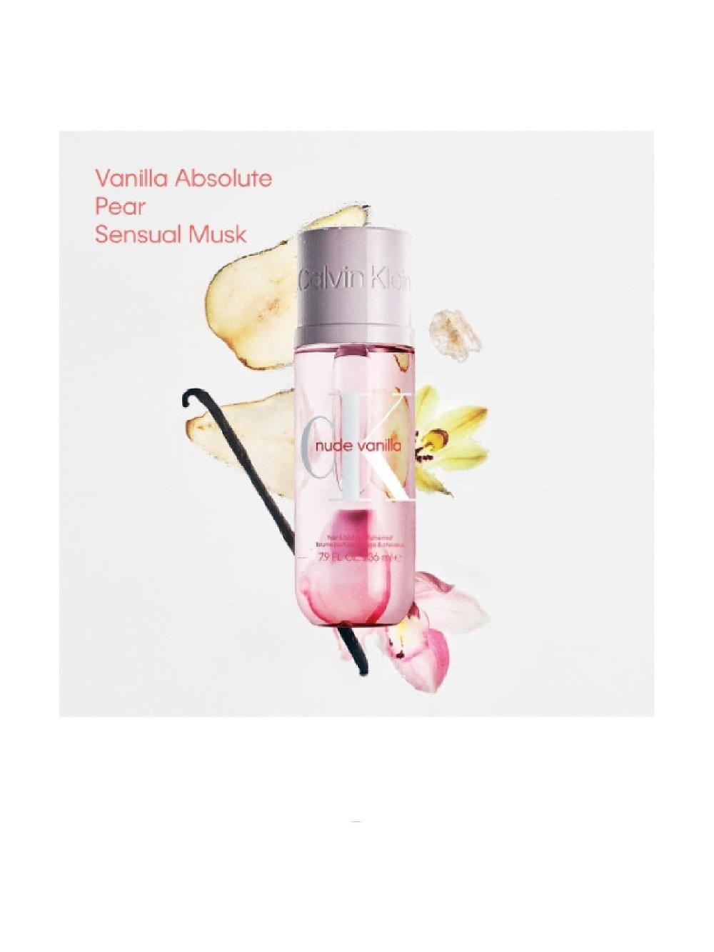 seraphine Calvin Klein Unisex Vanilla Hair & Body Perfume Mist 236ml